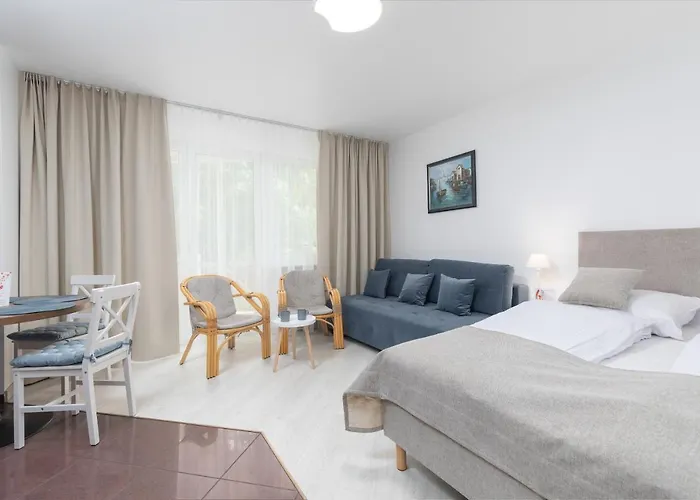 アパート Jantar -port Kolobrzeg- Westerplatte Z Garazem *